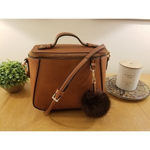Brown crossbody bag